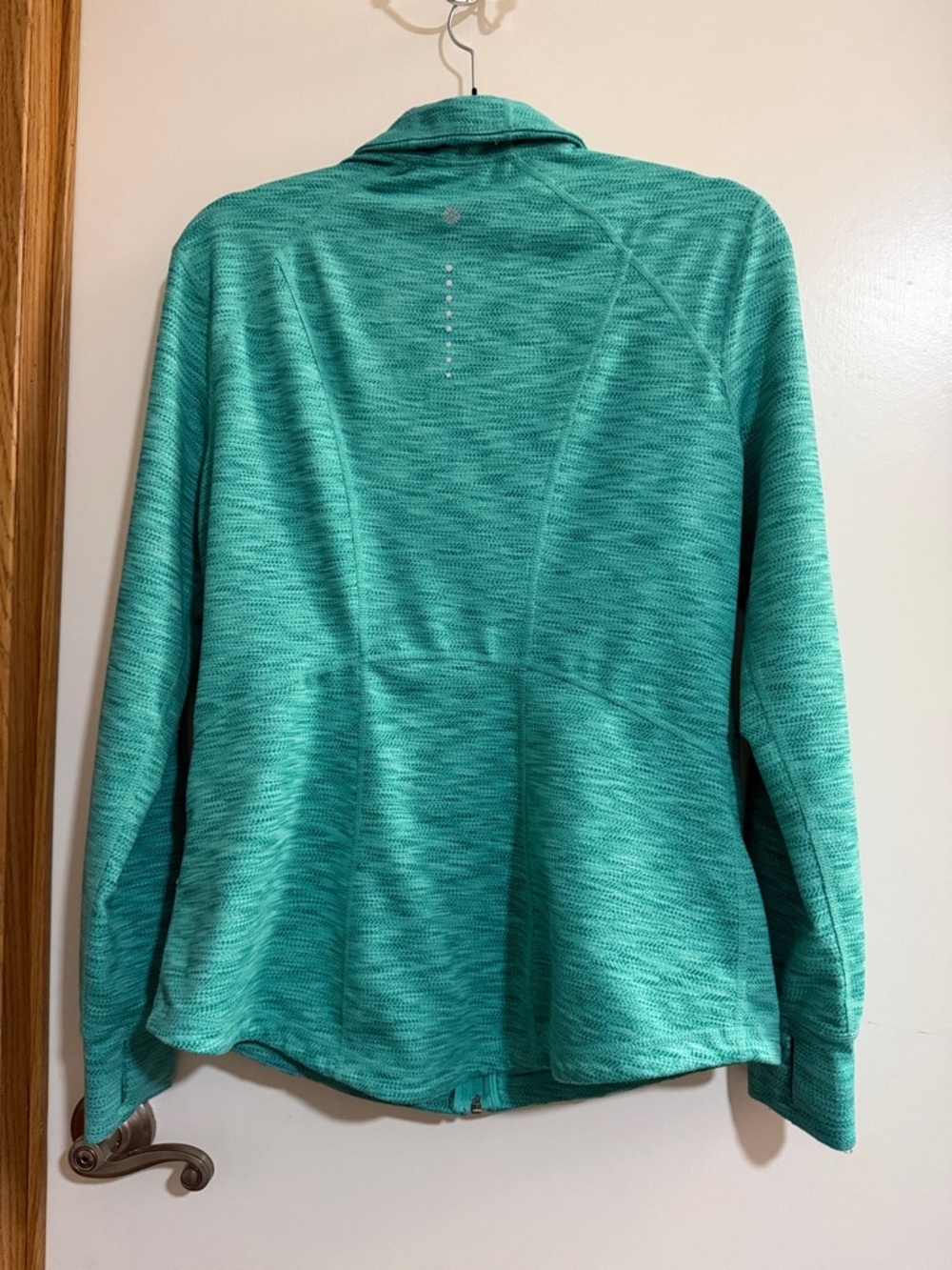 Tangerine Teal Zip-Up Utility Jacket - Picture 6 of 7
